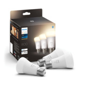Philips Hue standaardlamp - warmwit licht 9W - 3 pack - E27
