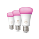 Philips hue white and colour ambiance 3pack E27 6,5W