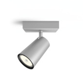 Philips Paisley spot 1x GU10 exclusief lampen max. 10 W aluminium