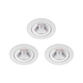 Philips inbouwset LED Sparkle 3x5.5W wit 2700K