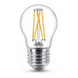 Philips LED kogel E27 40W filament helder warmglow dimbaar