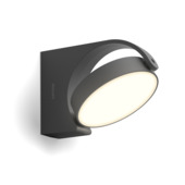Philips Mimosa led-buitenwandlamp 7 W 600 lumen antraciet