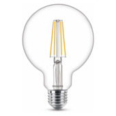 Philips LED globe E27 60W filament helder niet dimbaar