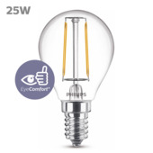 Philips LED kogel E14 25W filament helder niet dimbaar