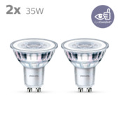 Philips LED spot GU10 35W 2 stuks niet dimbaar