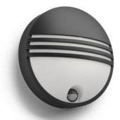 Philips Wandlamp MyGarden Yarrow LED Zwart 6W