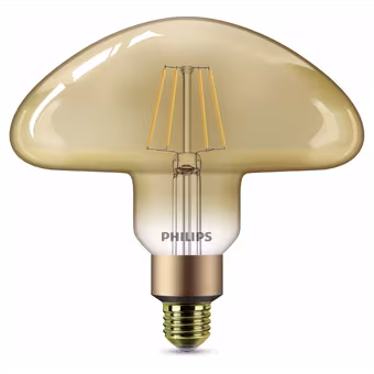 Philips LED Giant Mushroom E27 30W filament goud dimbaar