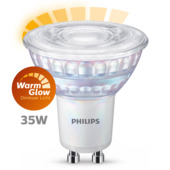 Philips LED spot GU10 35W warmglow dimbaar