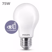 Philips LED peer E27 75W mat niet dimbaar