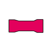 Carpoint Stootverbinder 545 Ø 4.1mm rood blister 10 Stuks