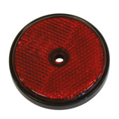 Carpoint Reflectoren Rond Ø 70mm Rood 2 Stuks