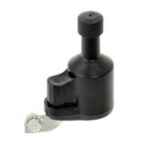 Dresco dynamo 1-polig zwart