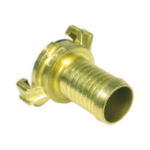 Gk-snelkoppeling dia 25 mm met slangtule (messing) op kaart