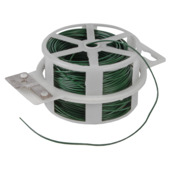 Talen tools metaaldraad geplastificeerd groen 1,2 mm 50 m