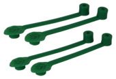 Bindingfix plantenklemmen groen ø 15 mm 15 stuks