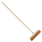 Kamerveger bezem kokos 40 cm met steel 150 cm