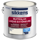 Sikkens buitenlak zijdeglans RAL 9010 gebroken wit 2,5 liter