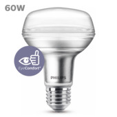 Philips LED reflector E27 R8 60W niet dimbaar