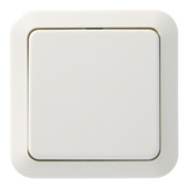 OK wisselschakelaar inbouw wit