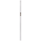 StoreMax rail metaal wit t.b.v. R40/R60 240x8,1x4,1 cm