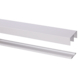 StoreMax rail metaal wit t.b.v. R40/R60 240x8,1x4,1 cm