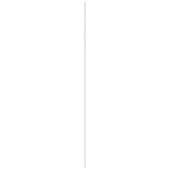 Lat geschaafd grenen wit gegrond 7x27 mm 270 cm