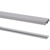 StoreMax rail t.b.v. R20 metaal zilver 180x5,9x2,9 cm