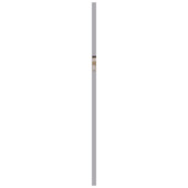 StoreMax afdeklijst metaal zilver 24x6,1x1,2 cm