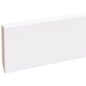 Dekrand MDF wit folie 120x17 mm 260 cm