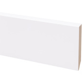 Dekrand MDF wit folie 120x17 mm 260 cm