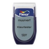 Flexa Creations muurverf kleurtester mat denim drift 30 ml