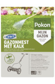 Pokon gazonmest met kalk 1 kg voor 15 m²