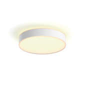 Philips Hue plafondlamp Enrave wit - warm tot koelwit licht 19W - Ø 38 cm - met 1 dimmer switch