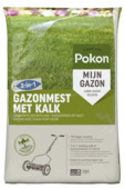 Pokon gazonmest met kalk 16,8 kg voor 250 m²