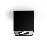 Philips opbouwspot MyLiving Box LED Zwart 4.5W