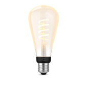 Philips Hue filament edisonlamp ST72 - warm tot koelwit licht 7W - E27