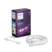 Philips Hue lightstrip plus uitbreiding - wit en gekleurd licht 12.4W - 1m