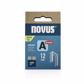 Novus nieten 800 stuks A 53 12mm E SuperHard