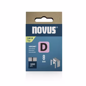 Novus nieten 1200 stuks D 53 F 8mm