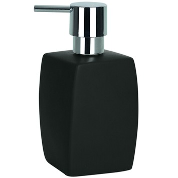 Spirella Twist zeepdispenser zwart