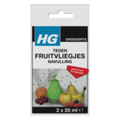 HGX fruitvliegjesval navulling 2x 20ml