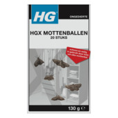 HGX mottenballen 130 gr