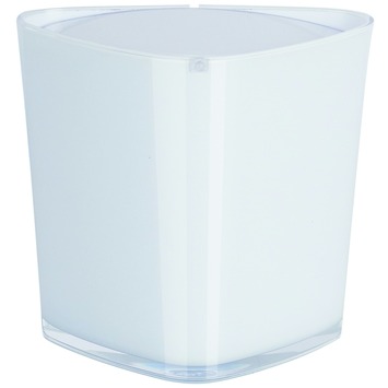 Spirella Trix afvalemmer acryl wit