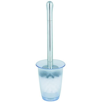 Spirella Toronto toiletborstelhouder clear/wit
