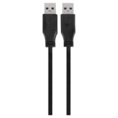 Q-Link USB kabel 3.0 USB-A male/male 2 meter zwart