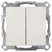 Schneider Electric System wissel-wisselschakelaar wit