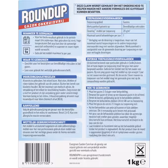 ROUNDUP® gazon onkruidvrij onkruidverdelger korrels 1 kg