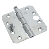 GAMMA Veiligheidsscharnier SKG 3-sterren 90x90 mm verzinkt met afgeronde hoeken