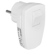 Stekker Randaarde met Schakelaar 16A Wit