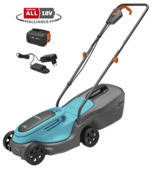 Gamma Gardena 18V grasmaaier Powermax P4A 30cm incl. 4.0Ah accu + lader aanbieding